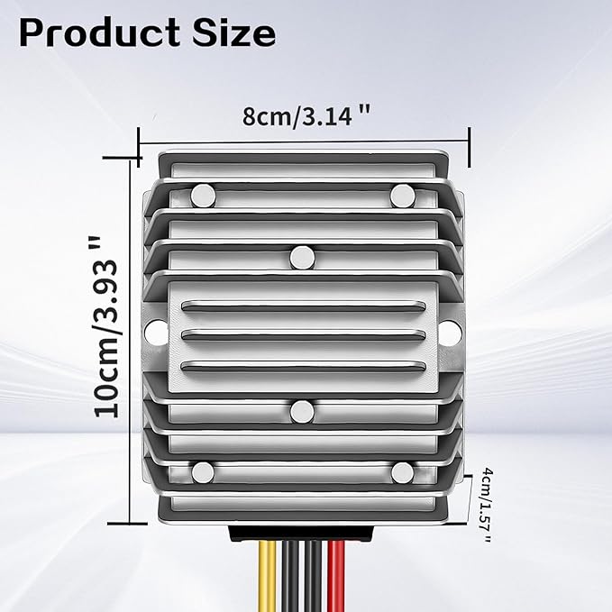 DC 12v to 24v Step up Converter Regulator 10A 240W, DC Converter 12V Step Up to 24V, 24Volt Transformer, Power Supply Module Boost Transformer for Car Truck Vehicle Boat