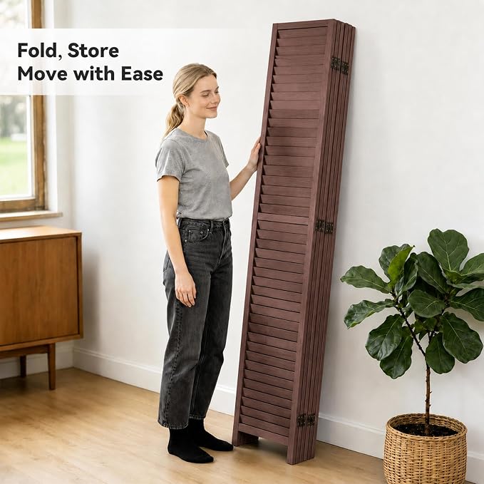 Wood Room Divider - Image 4