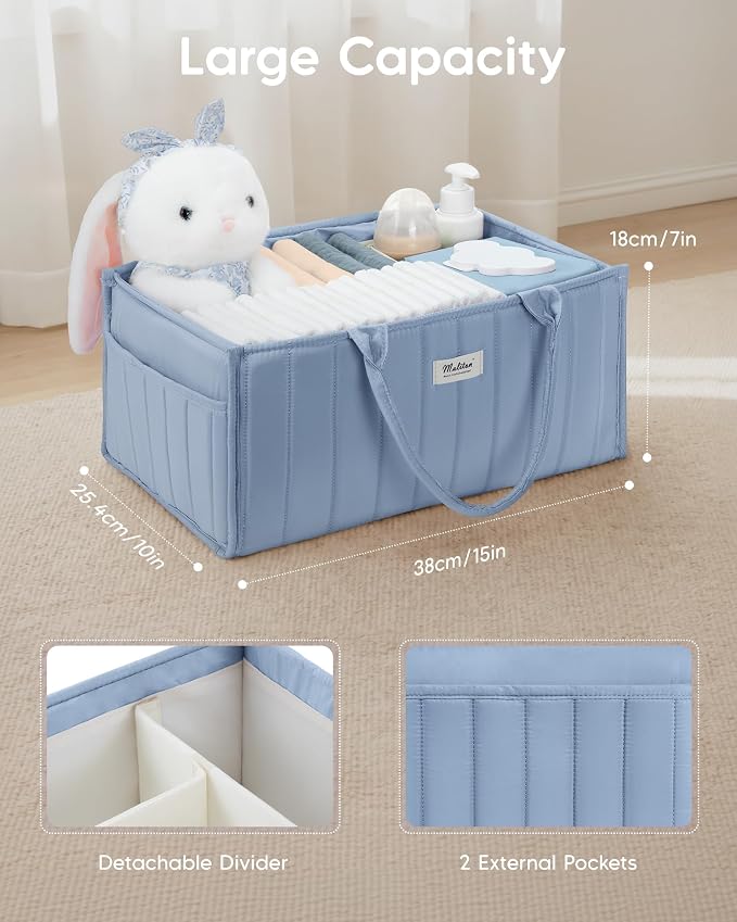Maliton Baby Diaper Caddy Organizer - Image 3
