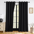 RYB HOME Extra Long Blackout Curtains 108 inches, High Ceiling Curtains | by RYBHOME