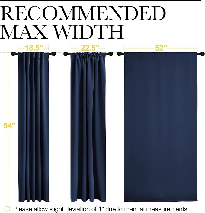 NICETOWN Blackout Curtains Window Drapes - Image 8