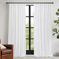 RYB HOME Velvet Curtains 102 inches Long, Extra Long High Ceiling Curtains | by RYBHOME