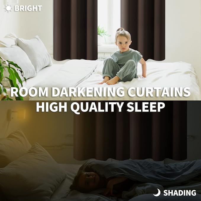 BGment Rod Pocket Blackout Curtains - Image 2