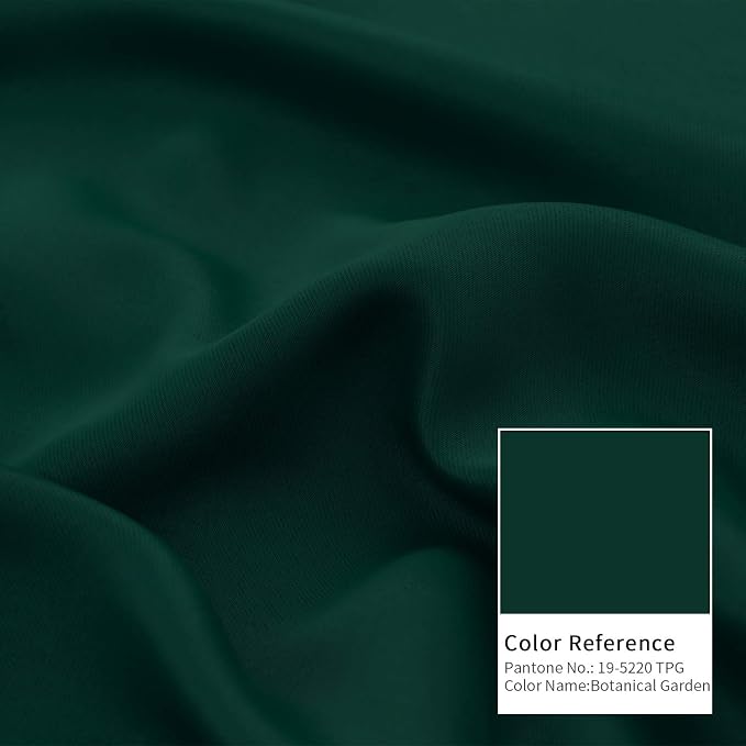 BGment Emerald Green Blackout Curtains - Image 7
