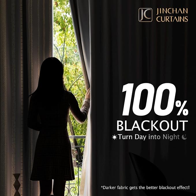 jinchan Boho Blackout Curtains 84 Inches Long - Image 3