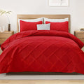 Exclusivo Mezcla Quilts Queen Size, Modern Striped Pattern, Lightweight Bedding by ExclusivoMezcla
