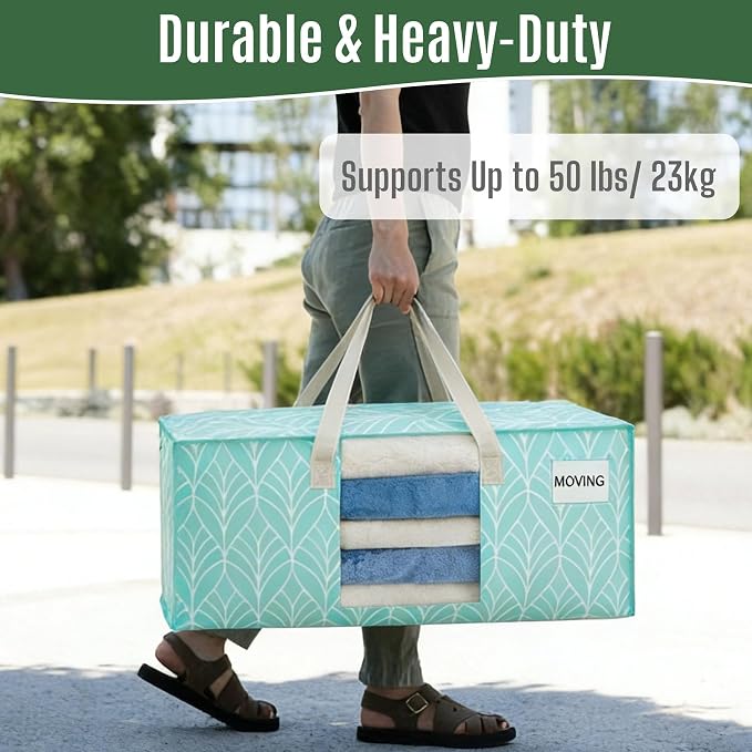 VENO Heavy Duty Moving Bags, Storage Bags, 6 Pack | Packing Supplies, - Image 4