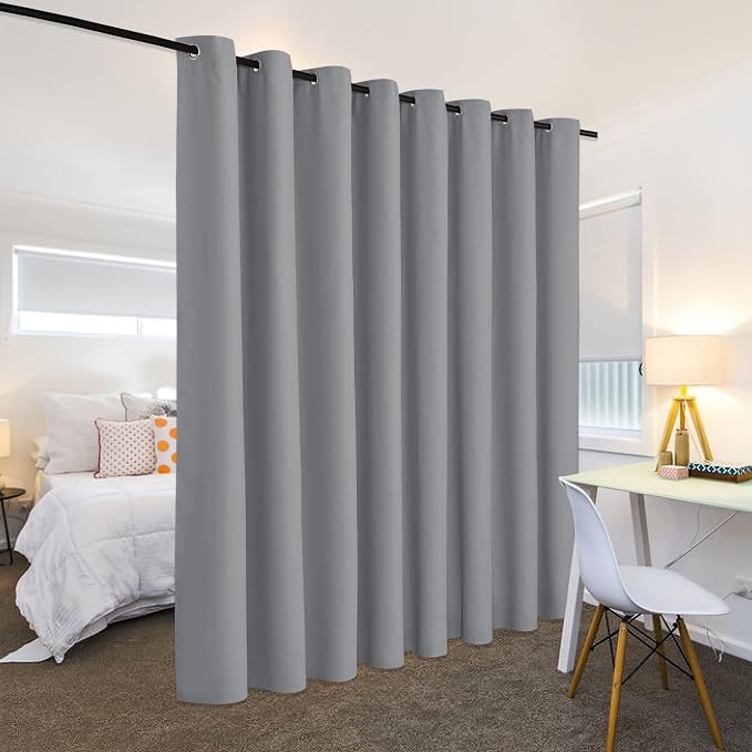 RYB HOME Portable Room Divider Curtains - Image 4