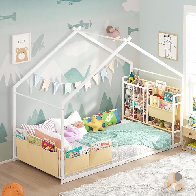 Timy Twin Montessori House Bed by Timy