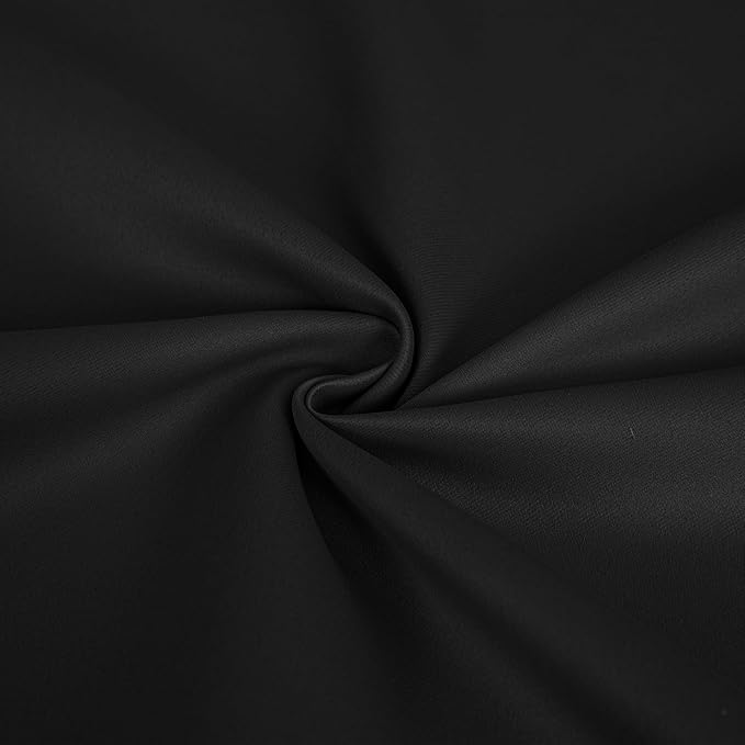 IGEMAEVE Blackout Curtains for Bedroom Grommet Dark Grey 65" W x 84" L | - Image 4