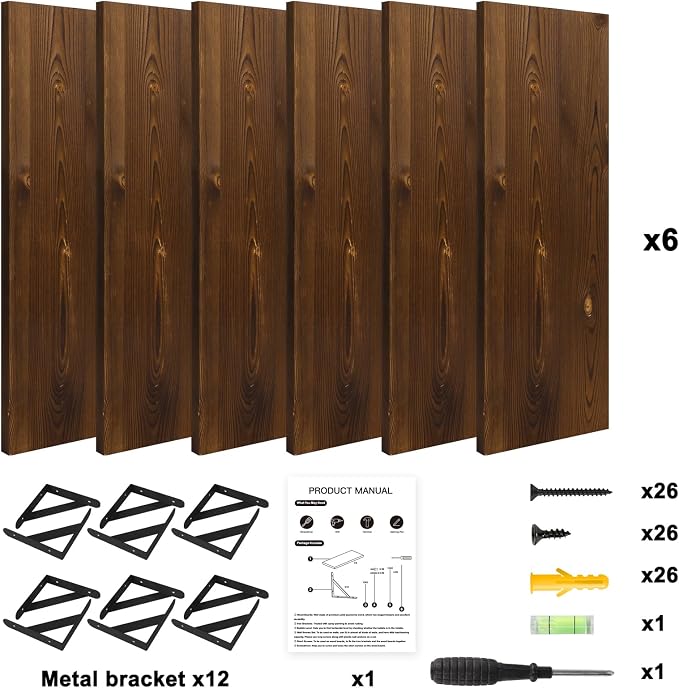 YGEOMER 16.5in Floating Shelves - Image 7