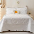Cmfshape Oversize King Bedspread 114"x102", 3 Pieces California King Size Quilt by cmfshape-quiltset