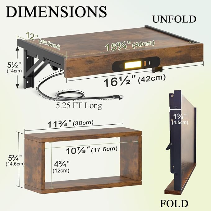 TEAMIX Floating Nightstand - Image 3