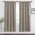 RYB HOME Blackout Curtains for Bedroom Living Room Nursery 72 inches Long | by RYBHOME