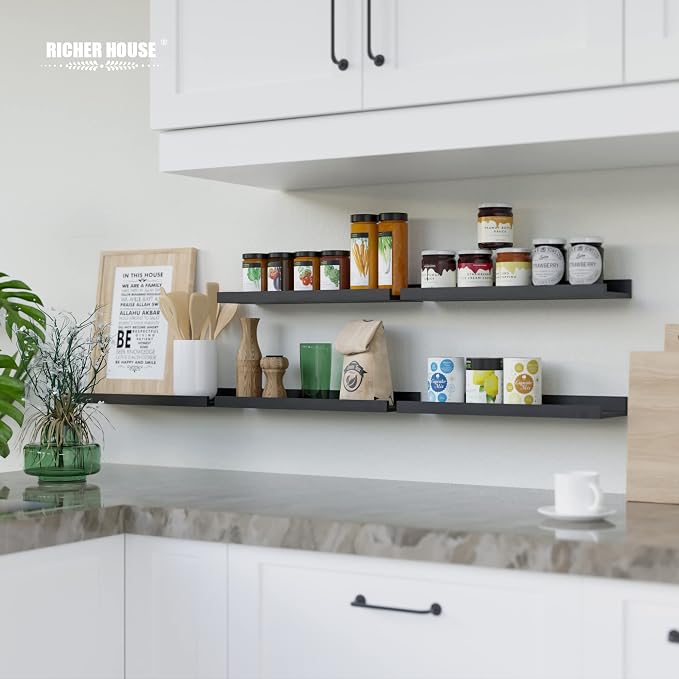 RICHER HOUSE 5-Set Floating Shelves - Image 8