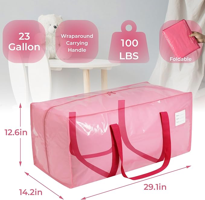 VTSVTS 8 Pack Extra Heavy Duty Large Moving Bags - Image 3