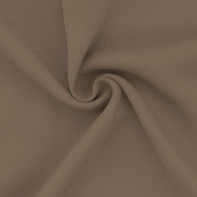 Easy-Going Thermal Grommet Blackout Curtains, 2 Panels 52x63 in, Camel | - Image 6