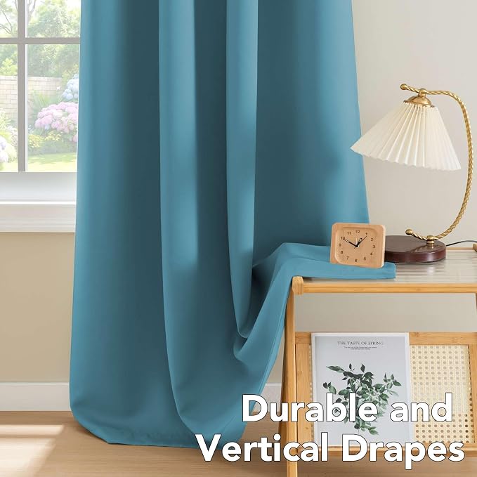 H.VERSAILTEX Window Treatment Blackout Thermal Insulated Room Darkening Solid - Image 8