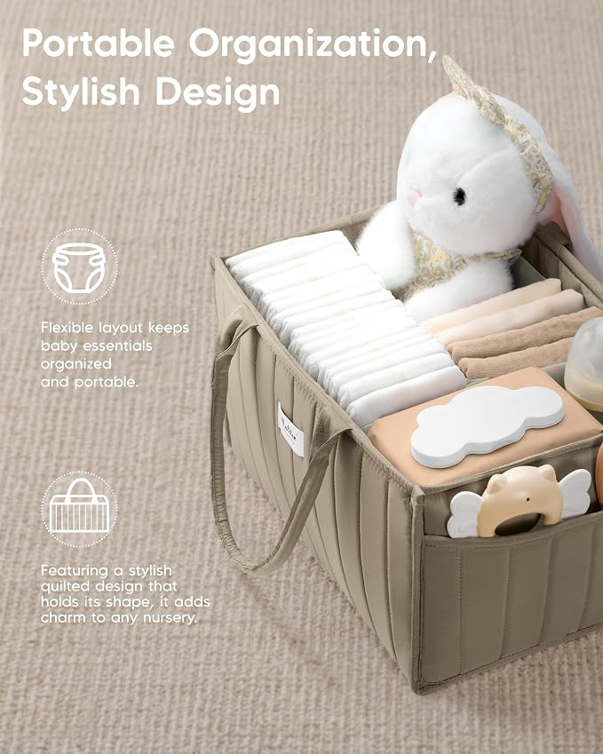 Maliton Baby Diaper Caddy Organizer - Image 3