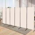 6 Panel Folding Room Divider, Sturdy Frame Freestanding Wall Divider | by YASRKML