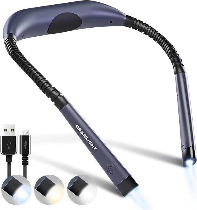 GearLight Rechargeable Book Light by GearLight