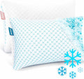 Nestl Cooling Pillow for Sleeping 2 Pack, Luxury Shredded Memory Foam Pillows by Nestl