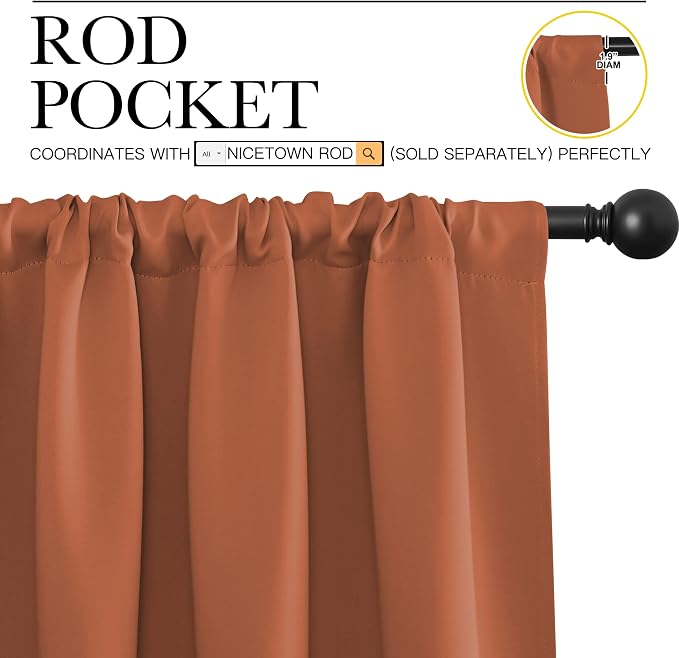 NICETOWN Blackout Curtains and Drapes - Image 3