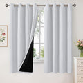 YoungsTex 100% Blackout Curtains 63 Inch Length by YoungsTex