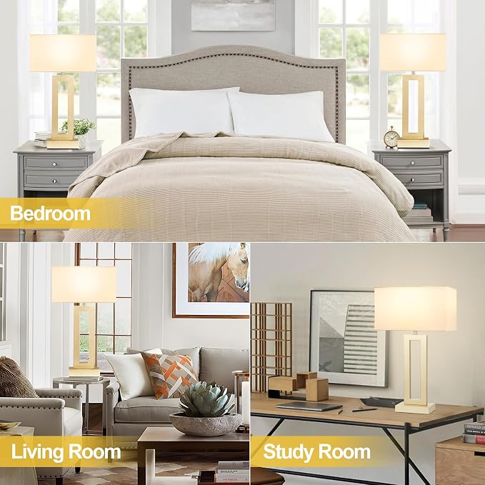 22" Tall Touch Lamps for Nightstand - Image 5