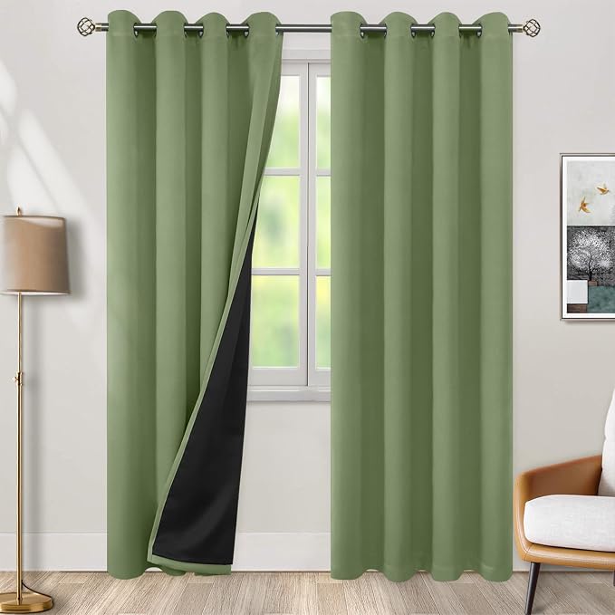 BGment Thermal Insulated 100% Blackout Curtains by BGment