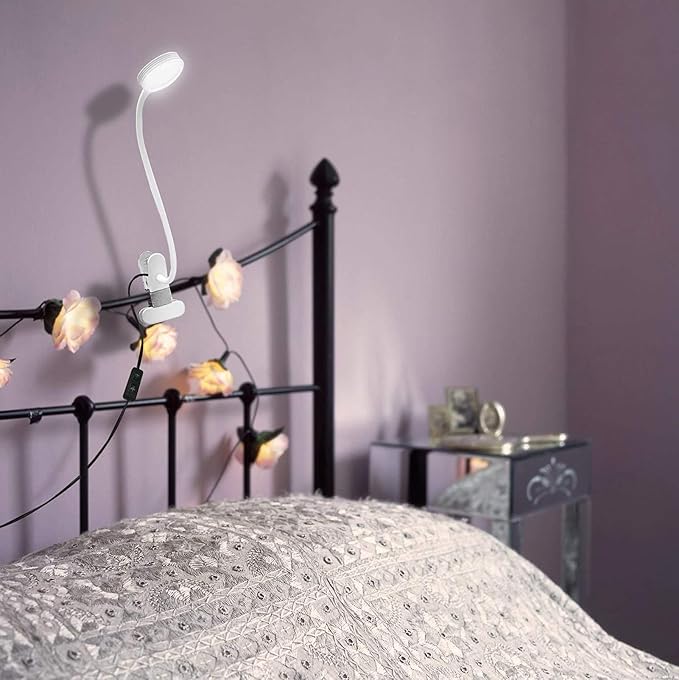 LEPOWER Clip on Light, Book Reading Lamp - Image 5