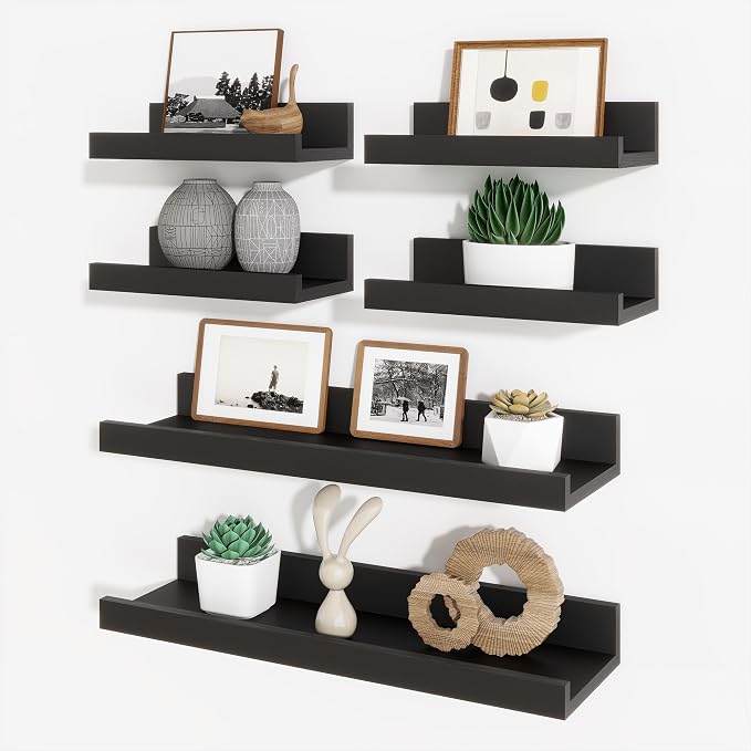 Picture Ledge Shelf, Floating Shelves by Axeman