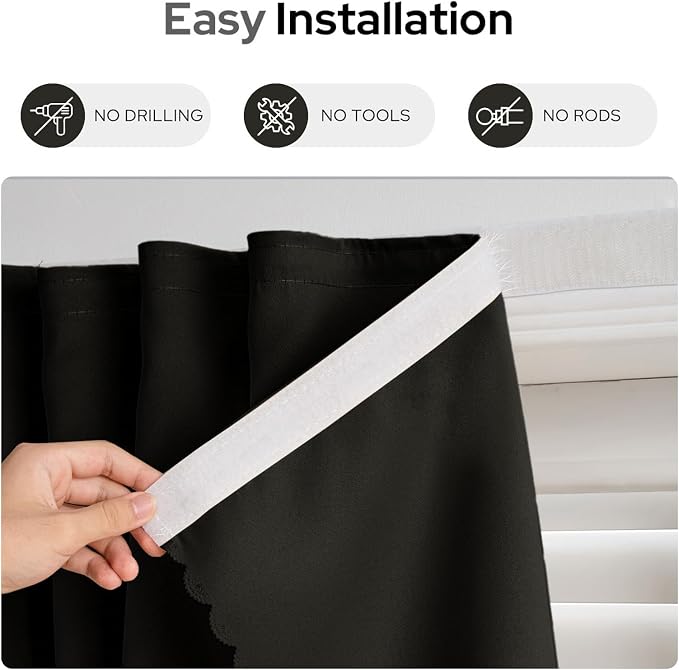 Self Adhesive Blackout Curtains - Image 7