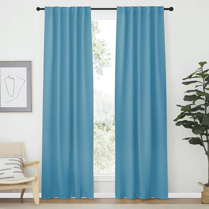 NICETOWN Blackout Curtain Panels Window Draperies by NICETOWN