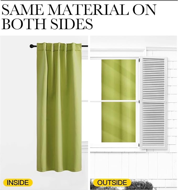 NICETOWN Living Room Darkening Curtains - Image 6