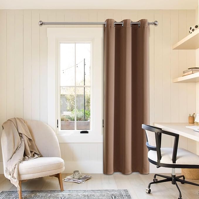 ChrisDowa Blackout Curtains Door Curtain 78 Inches Long Closet Drapes | 42W x by ChrisDowa