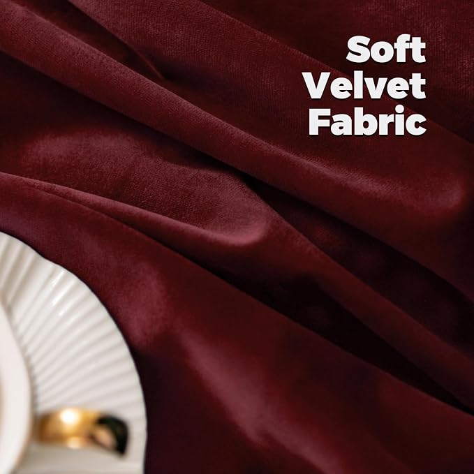 BGment Blackout Velvet Curtains 80 Inches Long - Image 5
