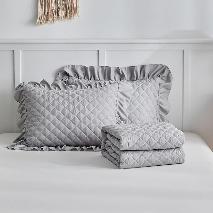 Ruffle Skirt Bedspread Set - Image 9