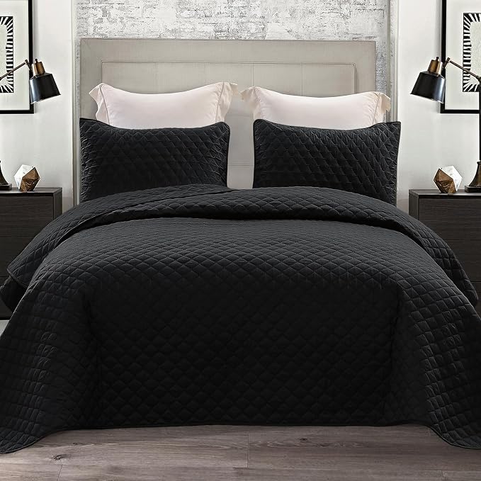 Exclusivo Mezcla Reversible Full Queen Quilt Bedding Set, Soft Microfiber by ExclusivoMezcla