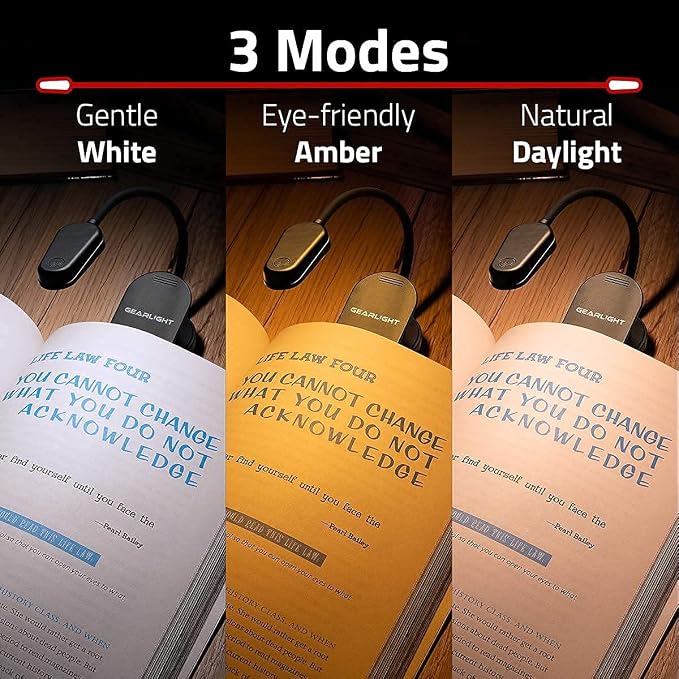 GearLight Rechargeable Book Light - Image 2