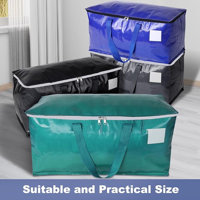 StorageRight Moving Bags, Moving Boxes, 93L 10-Pack Sotrage Bags, 4 Colors | - Image 5