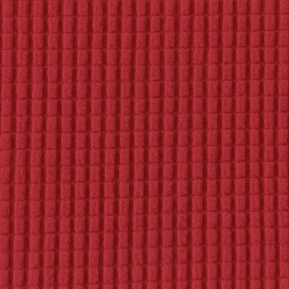 Easy-Going Stretch Oversized Loveseat Slipcover 1-Piece Sofa Cover Furniture Protector Couch Soft with Elastic Bottom for Kids Polyester Spandex Jacquard Fabric Small Checks Christmas Red