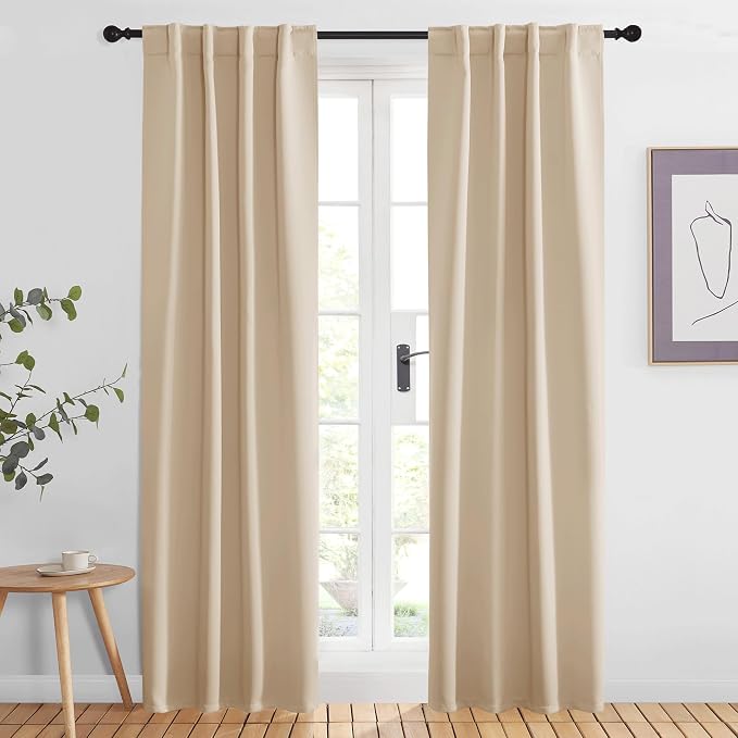NICETOWN Window Treatment Room Darkening Curtains by NICETOWN