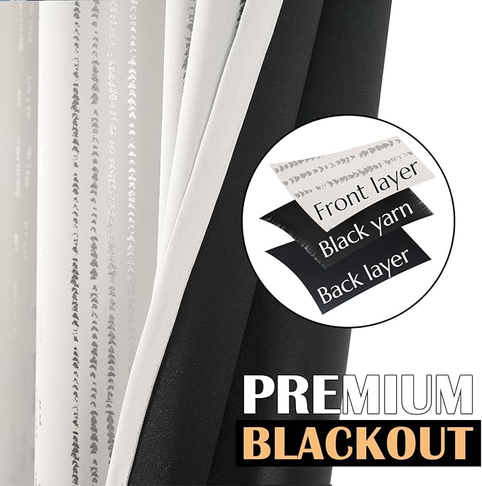 jinchan Boho Blackout Curtains 84 Inches Long - Image 3