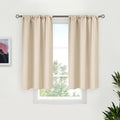 BGment Short Blackout Kitchen Curtains 40 Inches Long by BGment