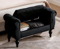 Storage Bench for End of Bed Bedroom, 39.7" Modern Ottoman Bench by ORIRSNUG