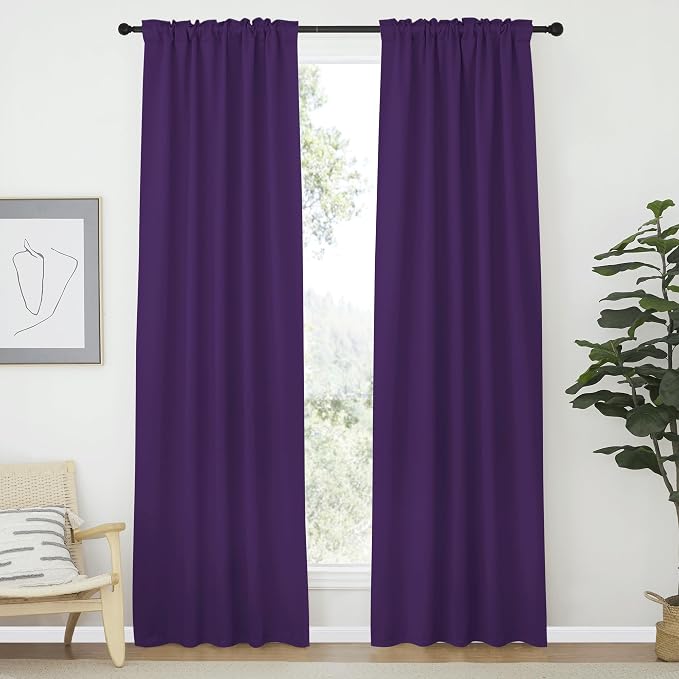 NICETOWN Blackout Curtain Panels Window Draperies - Image 2
