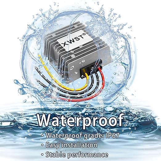 DC DC Stabilizer 9V-36V to 24V Boost Buck Converter Power Supply 5A 120W Waterproof Voltage Regulator Stabilizer Auto Step Up Down 24V Volt Transformer Module