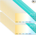 Aphyni 36 Pack 2x4 LED Flat Panel Light, Bright 9100LM Flush Mount Office Kitchen Ceiling Light Fixtures,Dimmable,Selectable 5 CCT 3000K/4000K/5000K/5700K/6500K, 5 Wattages 30W/40W/50W/60W/70W