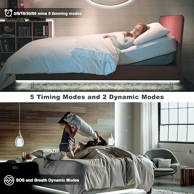 MY BEAUTY LIGHT LED Strip Lights Warm White,32.8ft Dimmable LED Light Strip with RF Remote,600 Bright 6500K 2835 LEDs,Plug-in Adhesive Rope Lights with Timing Mode for Living Room Bedroom Kitchen
